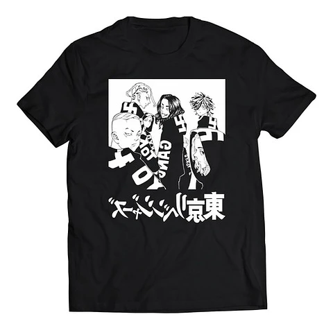 Polera Tokyo Revengers Tokyo Gang | Anime Japonés