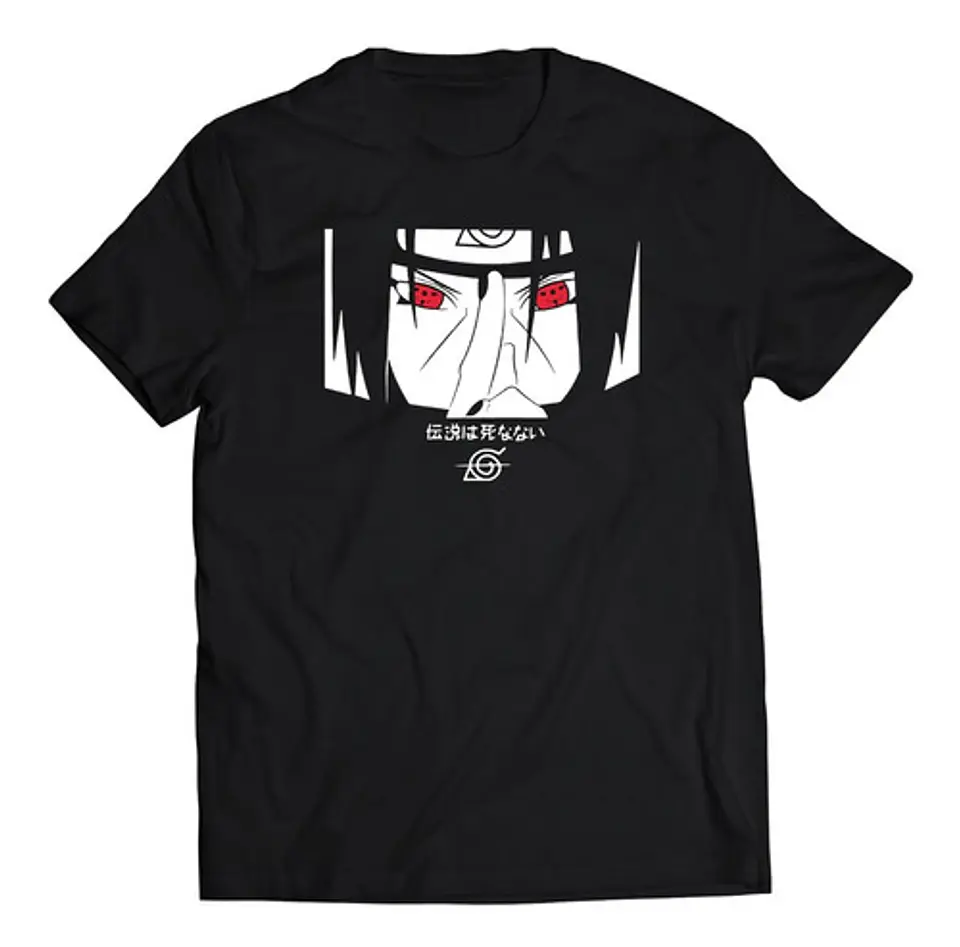 Polera Naruto Itachi Uchiha Jutsu | Anime Japonés 1