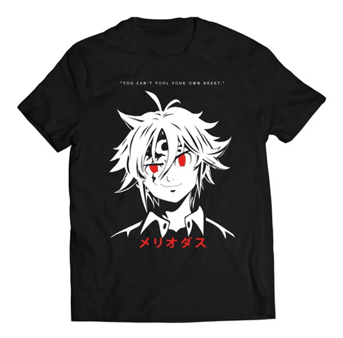 Polera Nanatsu No Taizai Evil Meliodas | Anime Japonés 1