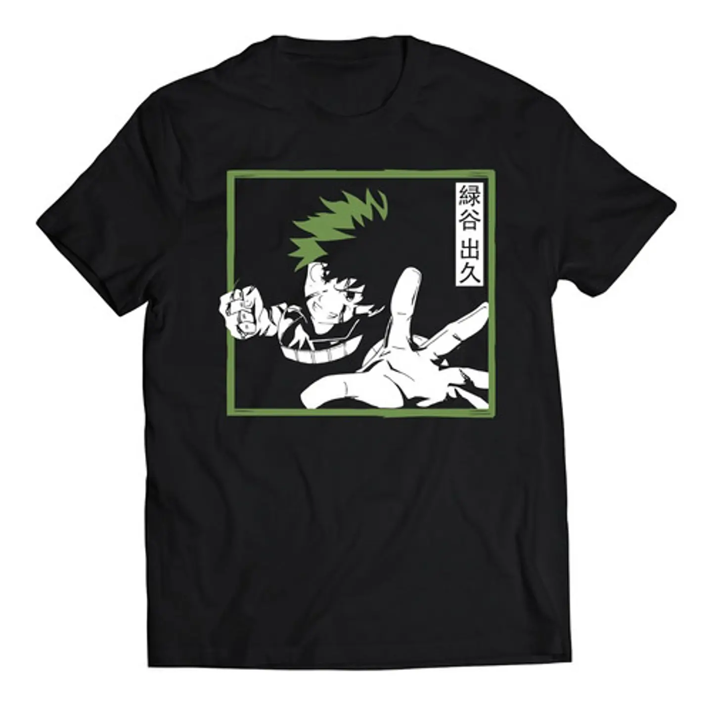 Polera My Hero Academia Recuadro Verde | Anime Japonés 1