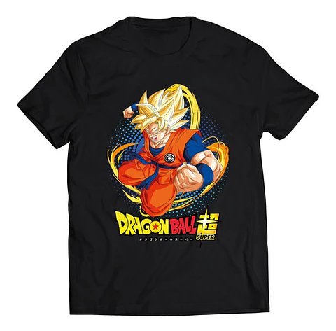 Polera Dragon Ball Goku Super Saiyajin | Anime Japonés