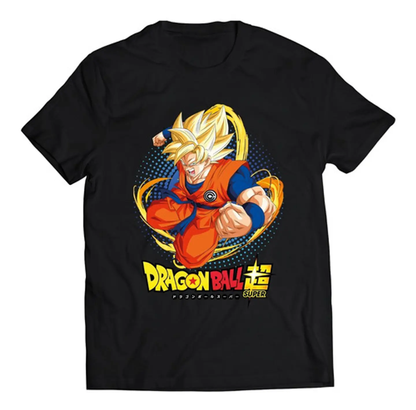 Polera Dragon Ball Goku Super Saiyajin | Anime Japonés 1
