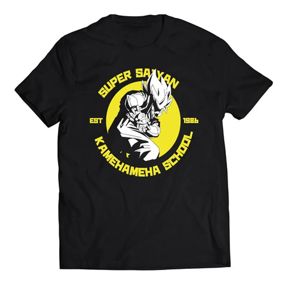Polera Dragon Ball Kamehameha School | Anime Japonés 1