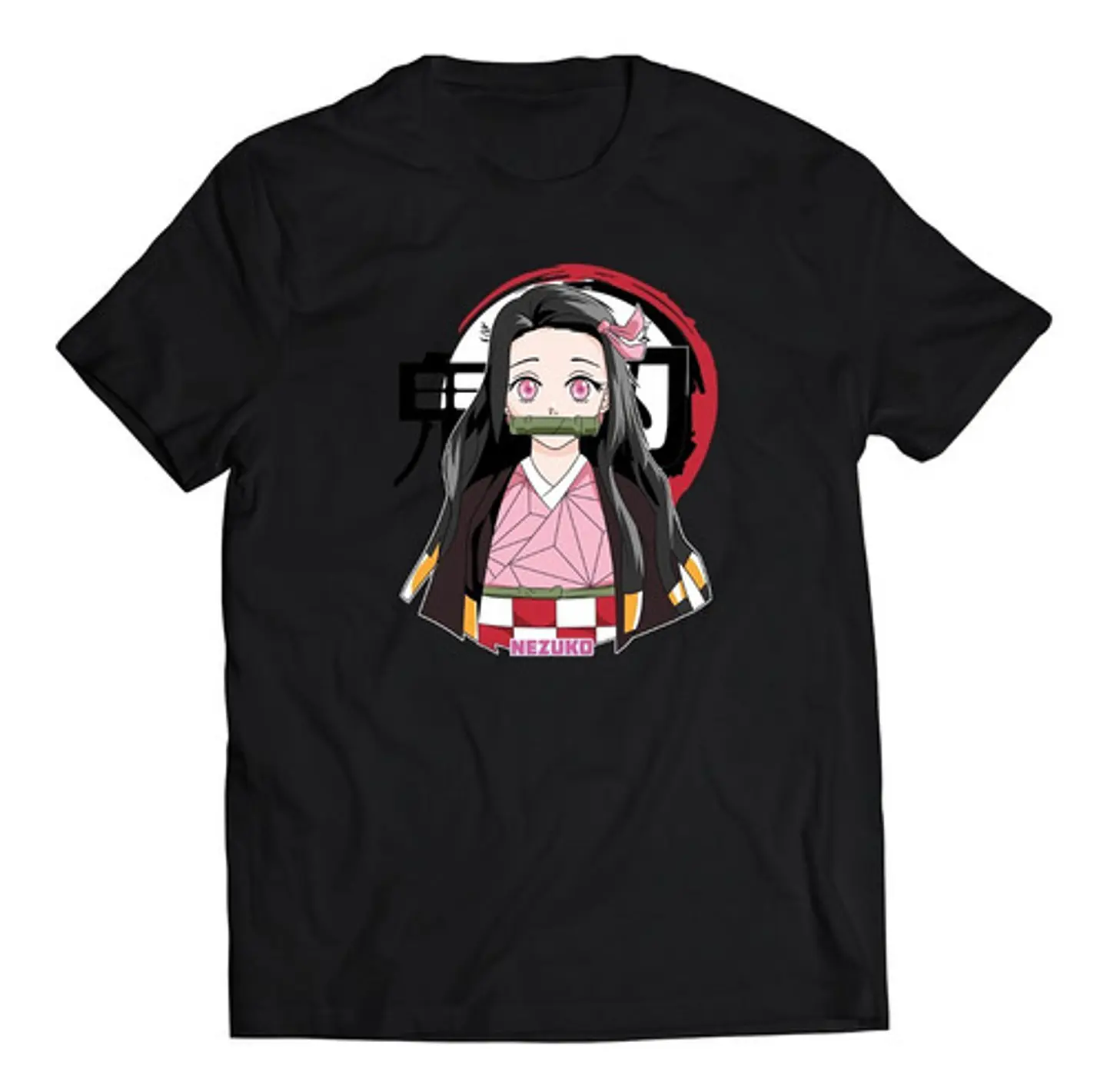 Polera Demon Slayer Nezuko Logo | Anime Japonés 1