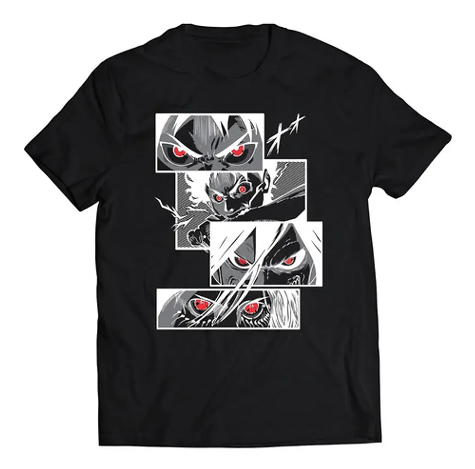 Polera Shingeki No Kyojin Transformación | Anime Japonés 1
