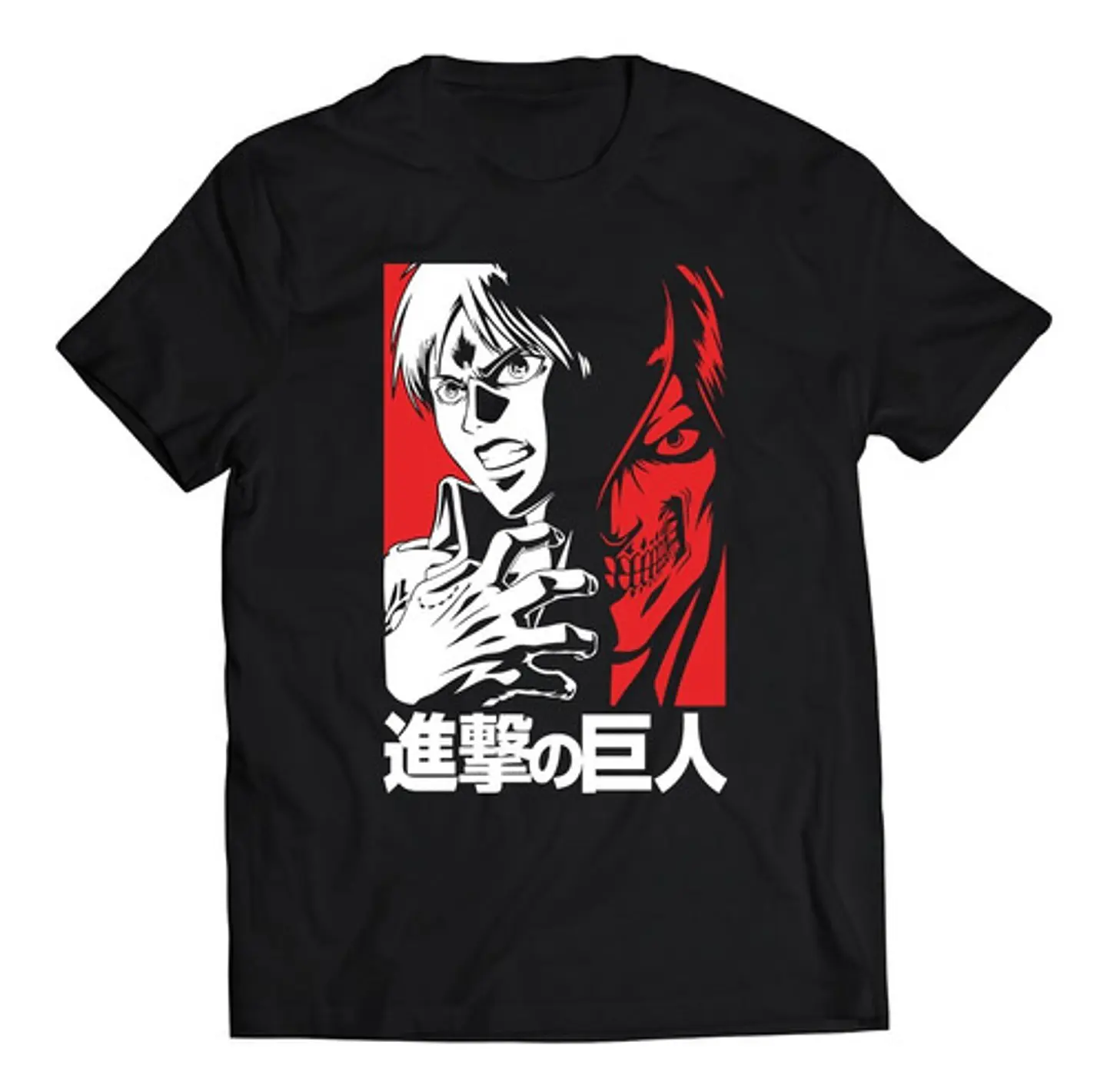 Polera Shingeki No Kyojin Eren Mordida | Anime Japonés 1