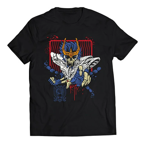 Polera Saint Seiya Ikki Skeleton | Anime Japonés