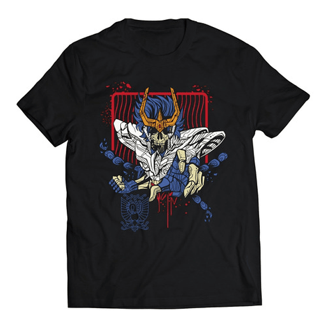 Polera Anime - Saint Seiya Ikki Skeleton