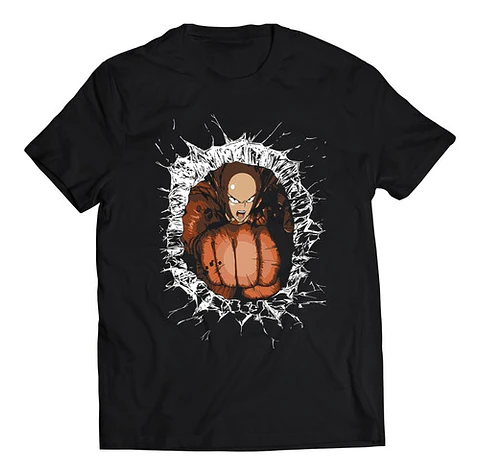Polera One Punch Man Fractura | Anime Japonés