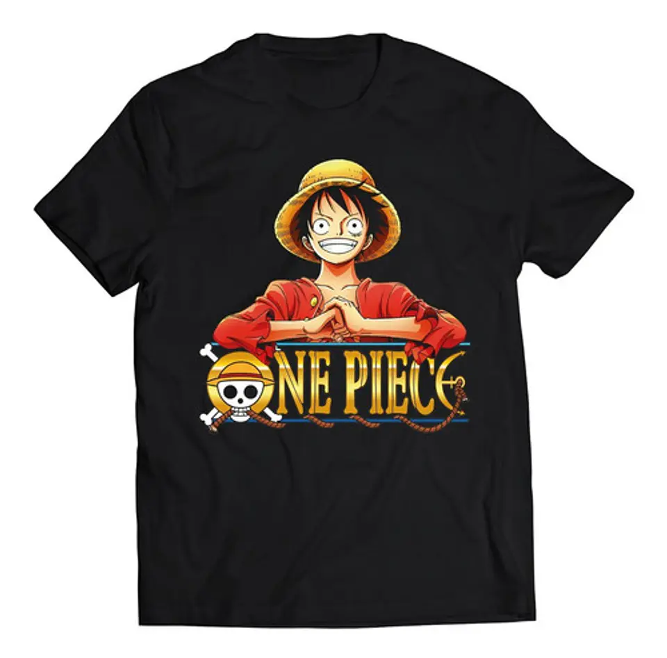 Polera One Piece Luffy Logo | Anime Japonés 1