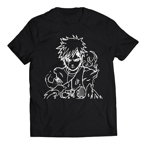 Polera Naruto Gaara | Anime Japonés
