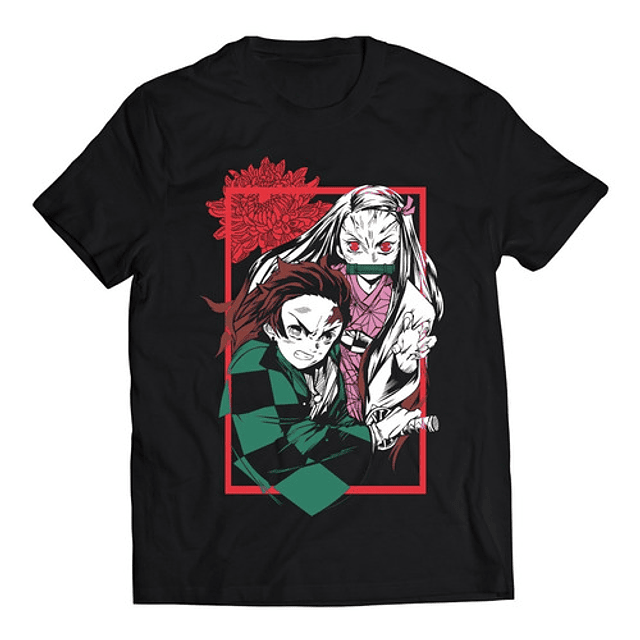 Polera Anime - Demon Slayer Tanjiro Nezuko