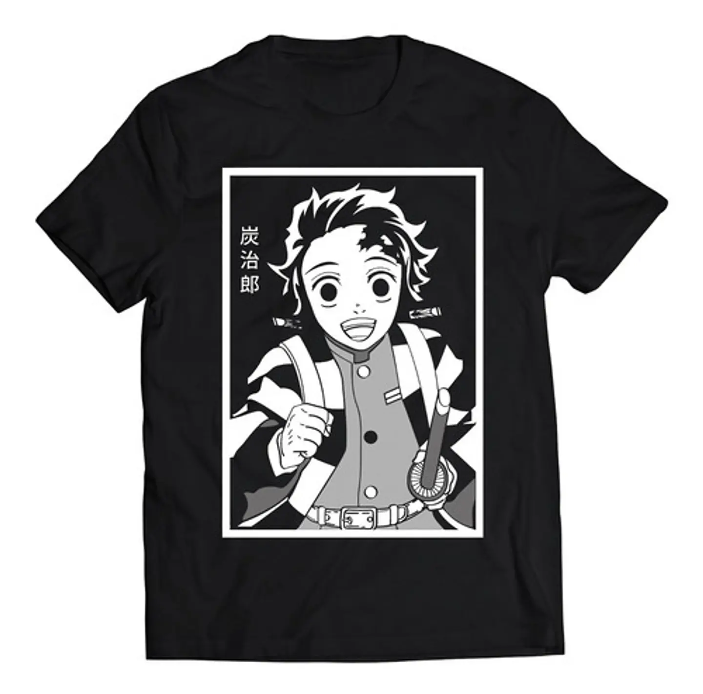 Polera Demon Slayer Tanjiro Feliz | Anime Japonés 1
