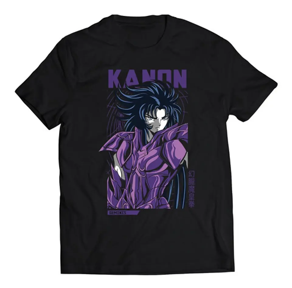 Polera Saint Seiya Kanon | Anime Japonés 1