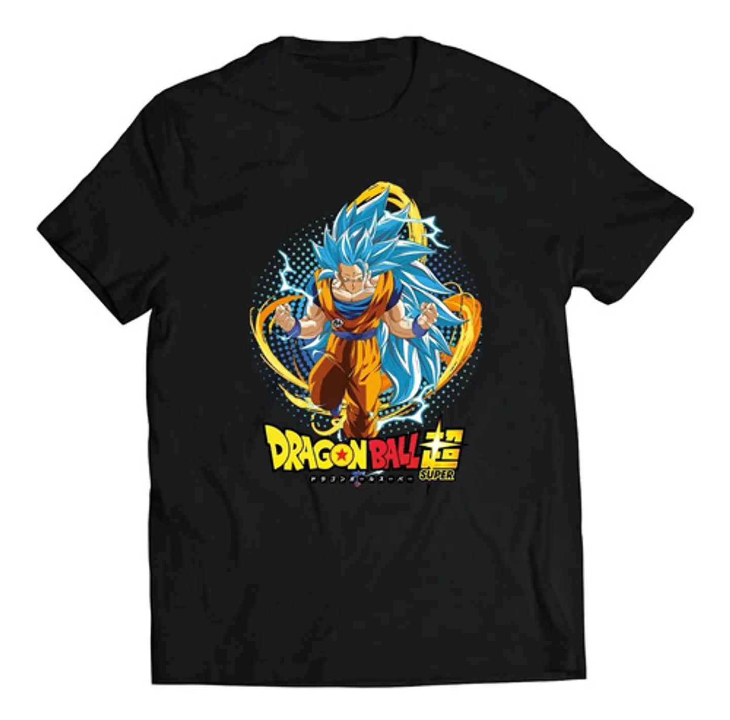 Polera Dragon Ball Goku Fase 3 | Anime Japonés 1
