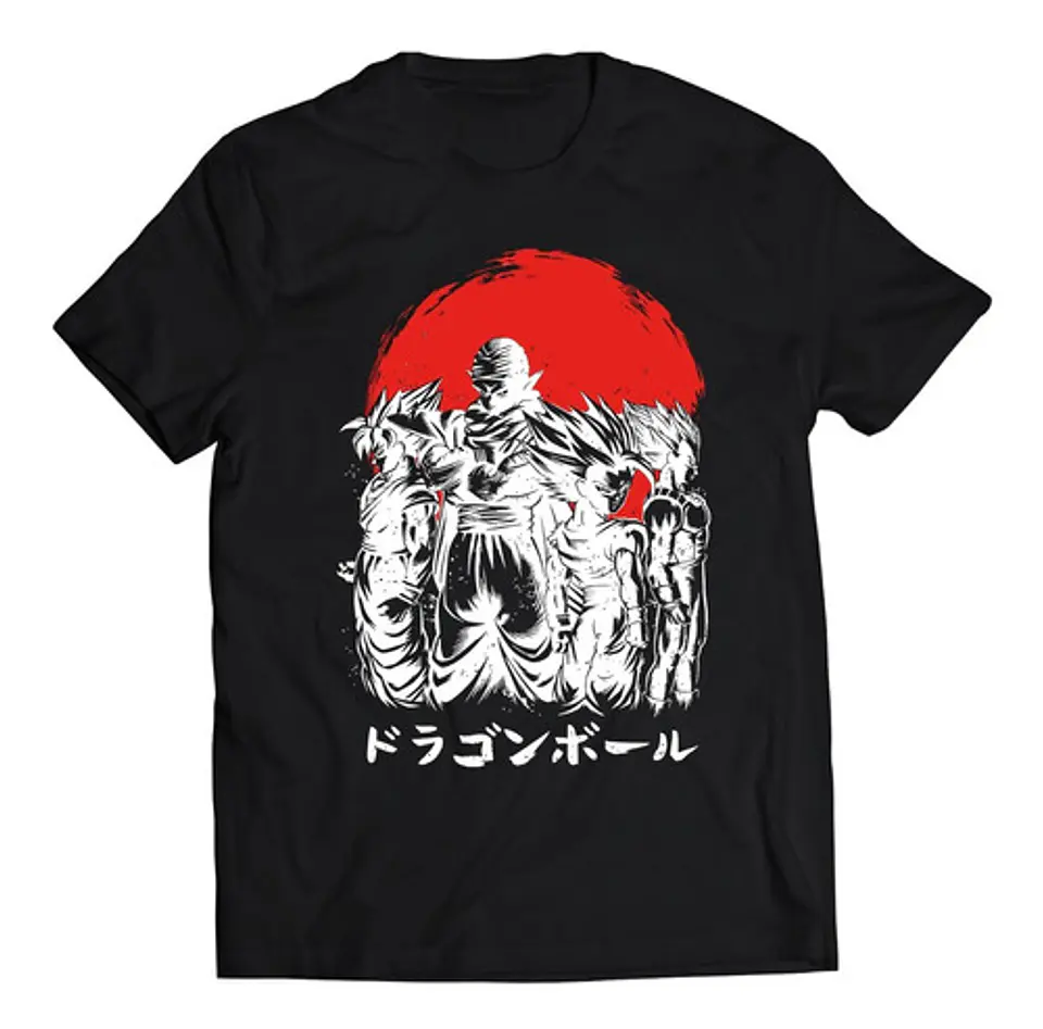 Polera Dragon Ball Piccoro Goku Gohan Vegeta | Anime Japonés 1