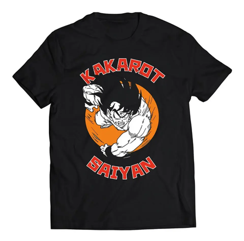 Polera Dragon Ball Kakarot Saiyan | Anime Japonés 1