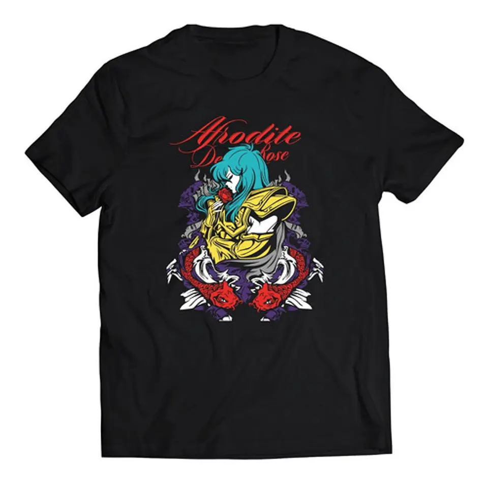 Polera Saint Seiya Afrodita | Anime Japonés 1
