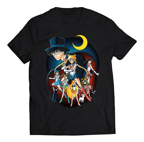 Polera Sailor Moon Bajo La Luna | Anime Japonés