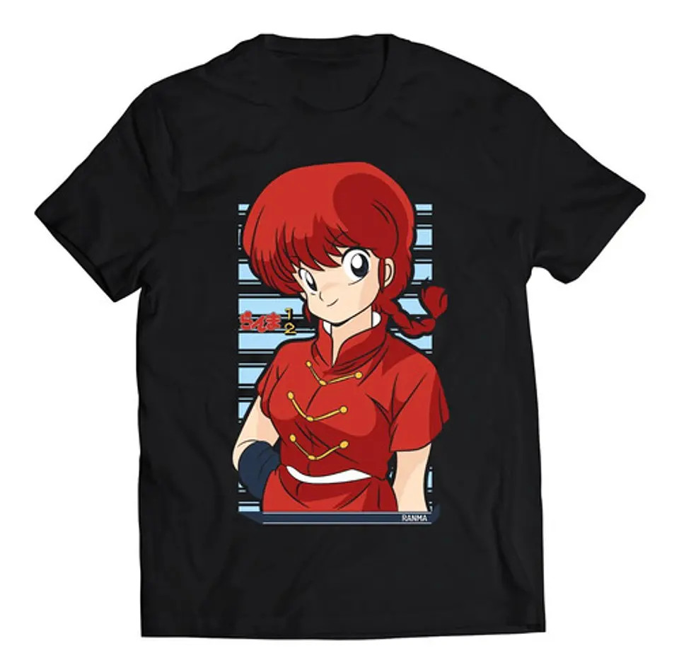 Polera Ranma 1/2 Ranma Mujer | Anime Japonés 1