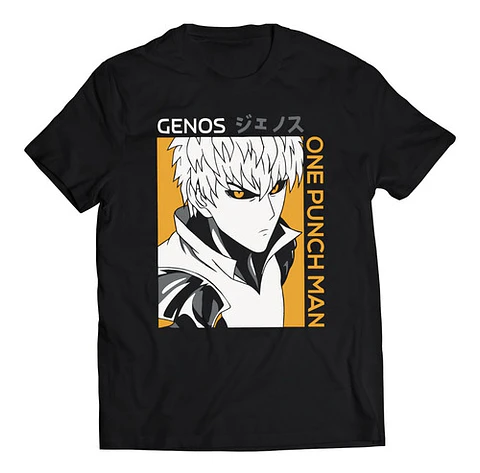 Polera One Punch Man Genos | Anime Japonés