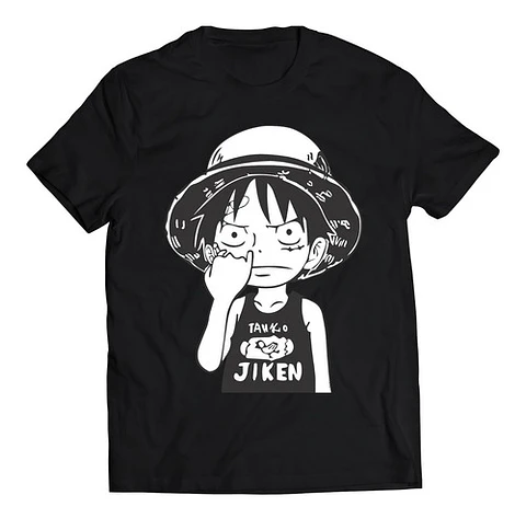 Polera One Piece Pequeño Luffy | Anime Japonés