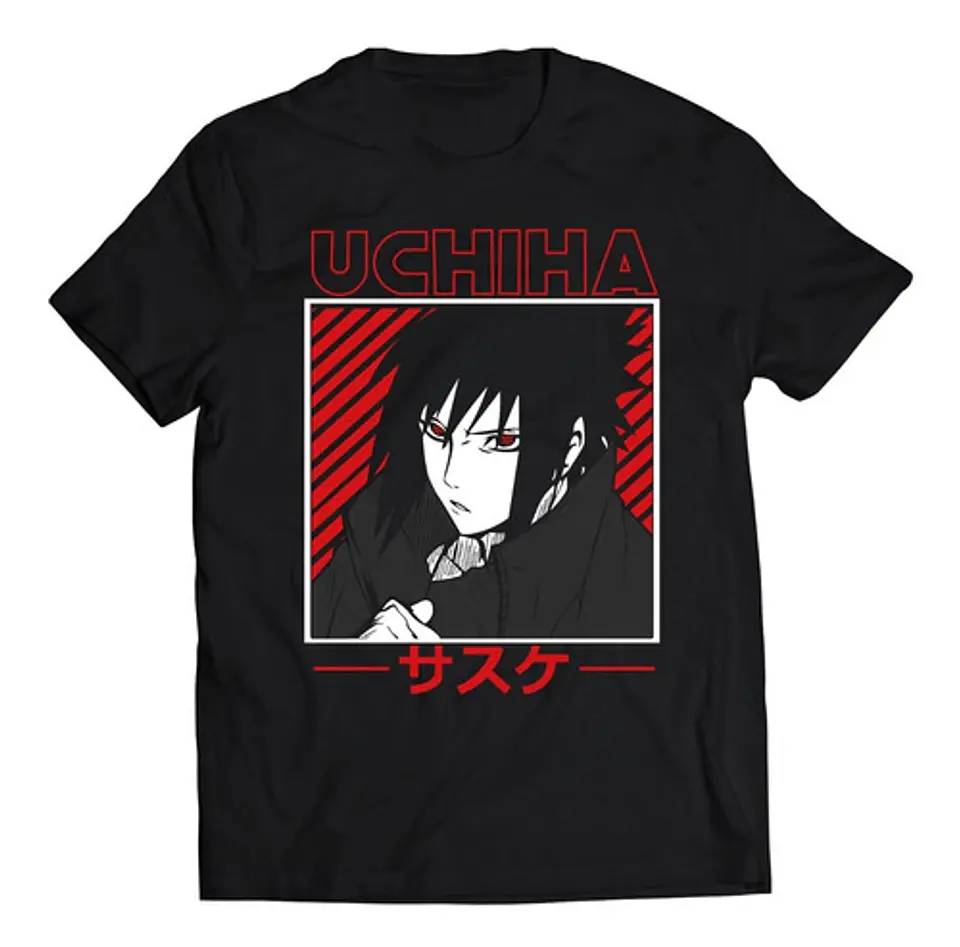 Polera Naruto Sasuke Uchiha | Anime Japonés 1