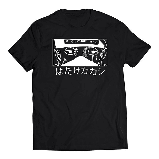 Polera Anime - Naruto Kakashi Ojos