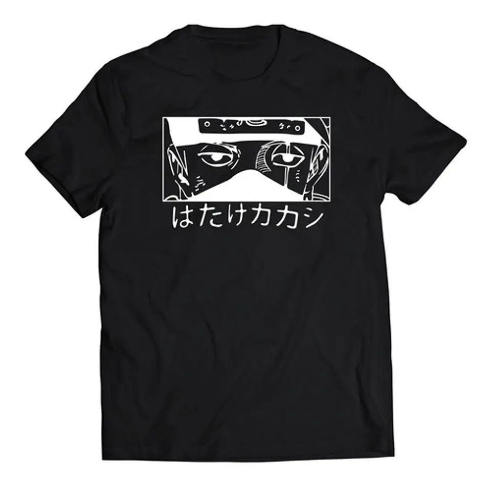Polera Naruto Kakashi Ojos | Anime Japonés 1