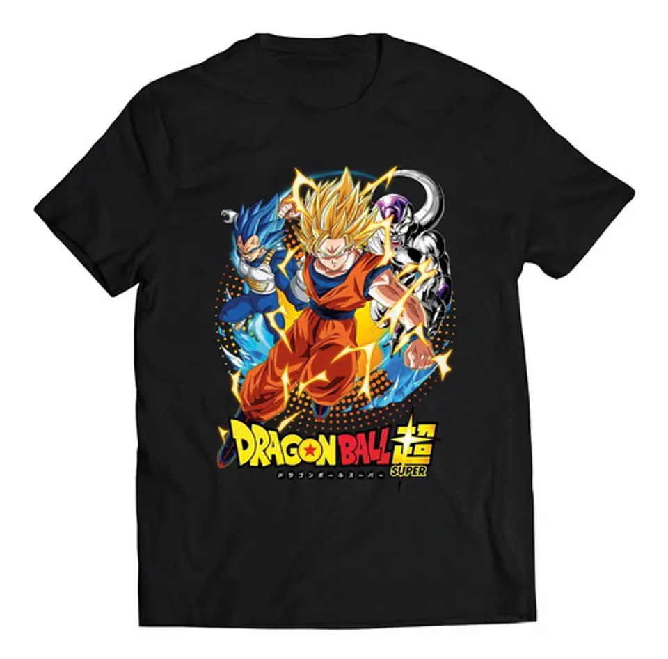 Polera Dragon Ball Goku Vegeta Freezer | Anime Japonés 1