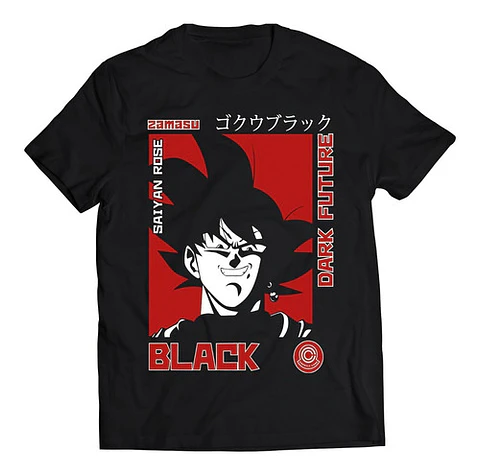 Polera Dragon Ball Goku Black | Anime Japonés