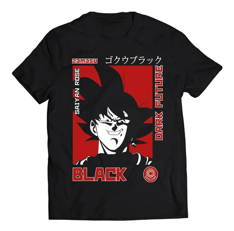 Polera Dragon Ball Goku Black | Anime Japonés 1