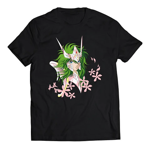Polera Saint Seiya Andromeda Armadura Divina | Anime Japonés