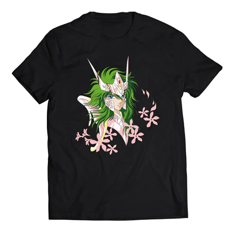 Polera Saint Seiya Andromeda Armadura Divina | Anime Japonés 1