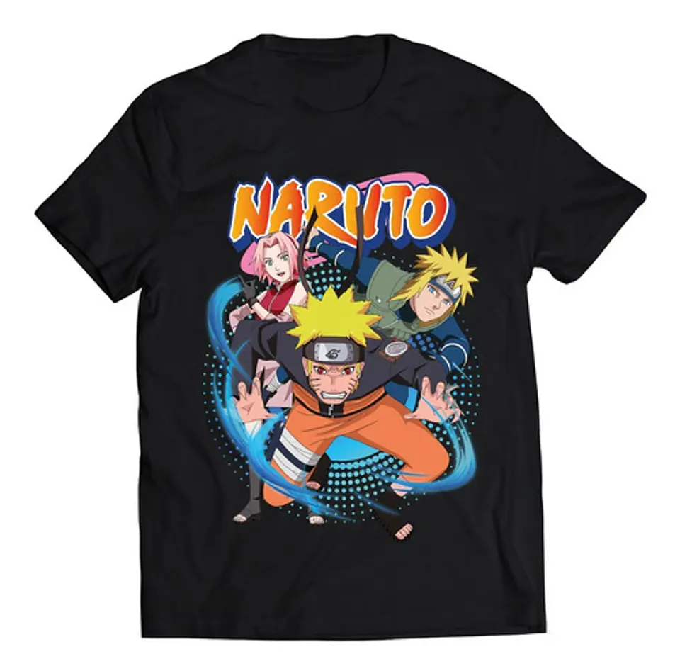 Polera Naruto Sakura Minato | Anime Japonés 1