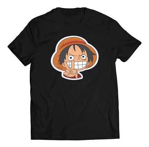Polera One Piece Luffy Peace | Anime Japonés