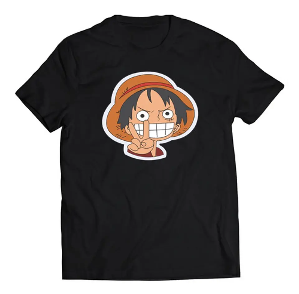 Polera One Piece Luffy Peace | Anime Japonés 1