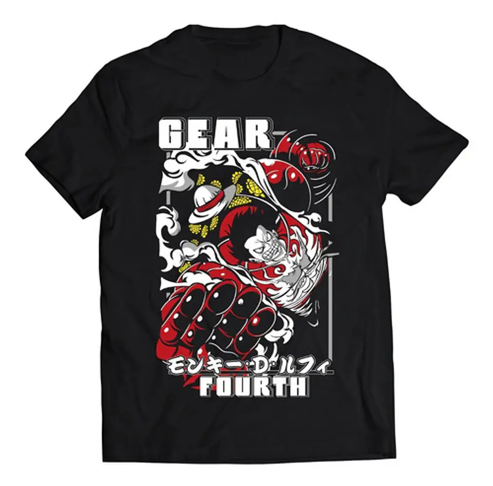 Polera One Piece One Gear Fourth | Anime Japonés 1