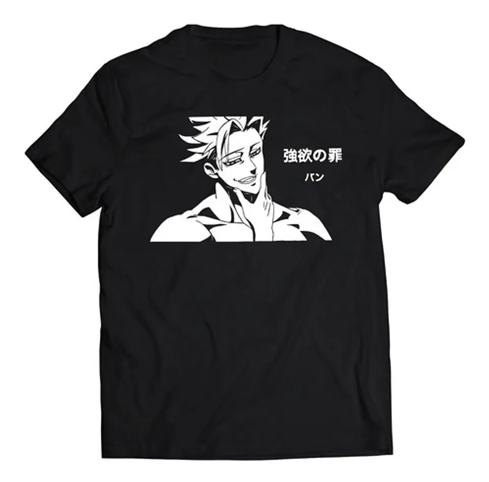 Polera Nanatsu No Taizai Bam | Anime Japonés 1