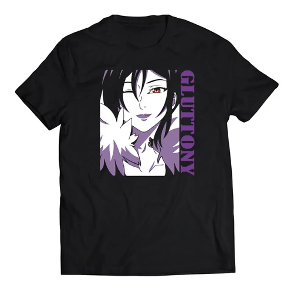 Polera Nanatsu No Taizai Gluttony Merlin | Anime Japonés 1