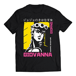 Polera Anime - Jojo's Bizarre Adventure Giorno