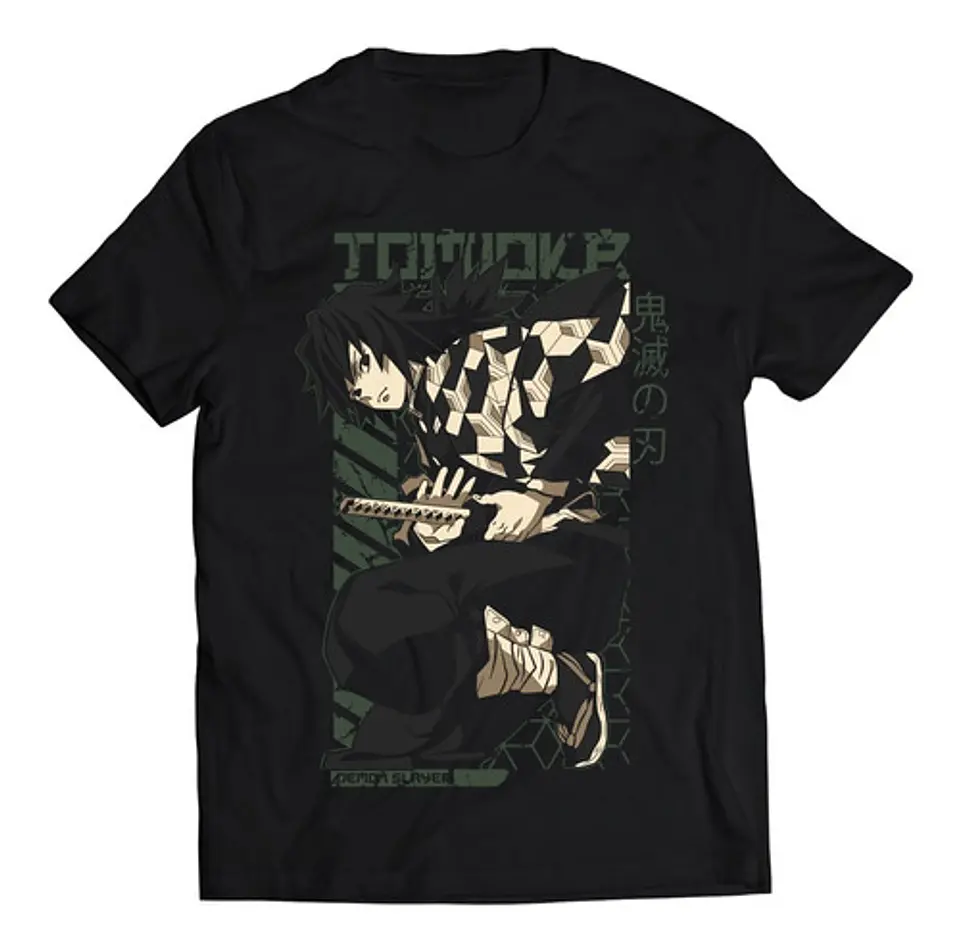 Polera Demon Slayer Tomioka | Anime Japonés 1