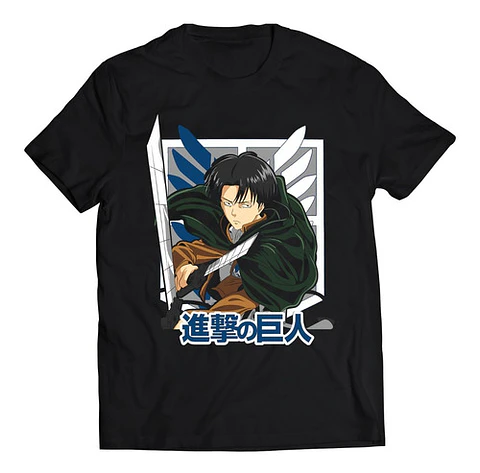 Polera Shingeki No Kyojin Ackerman | Anime Japonés