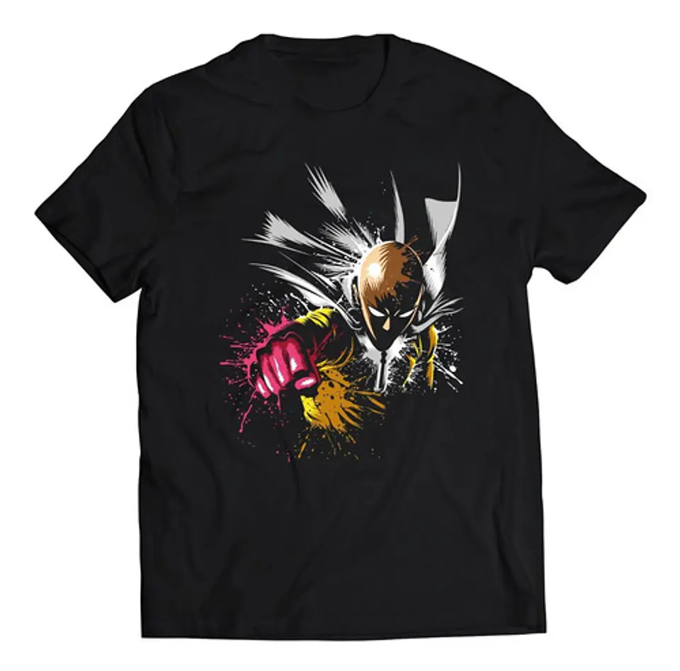 Polera One Punch Man Splash | Anime Japonés 1