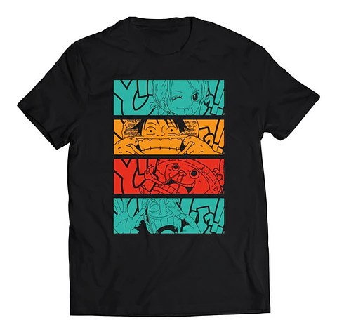 Polera One Piece One Los Cuatro | Anime Japonés