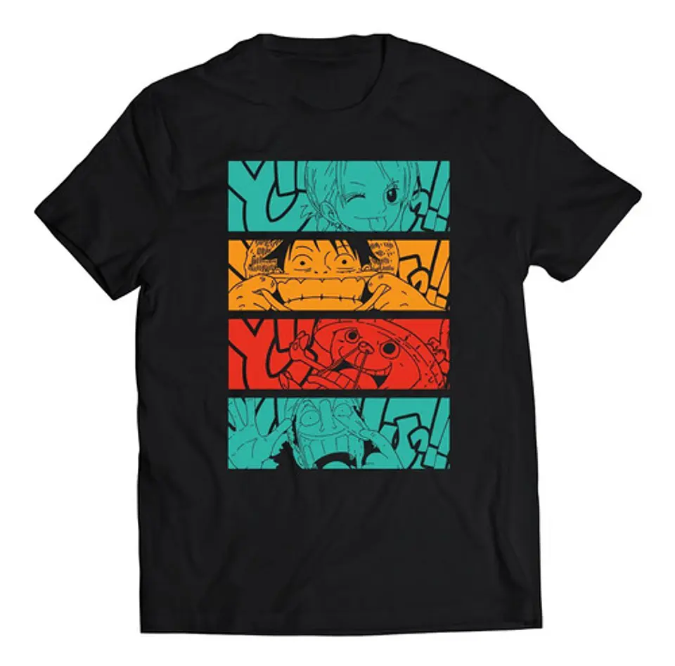 Polera One Piece One Los Cuatro | Anime Japonés 1