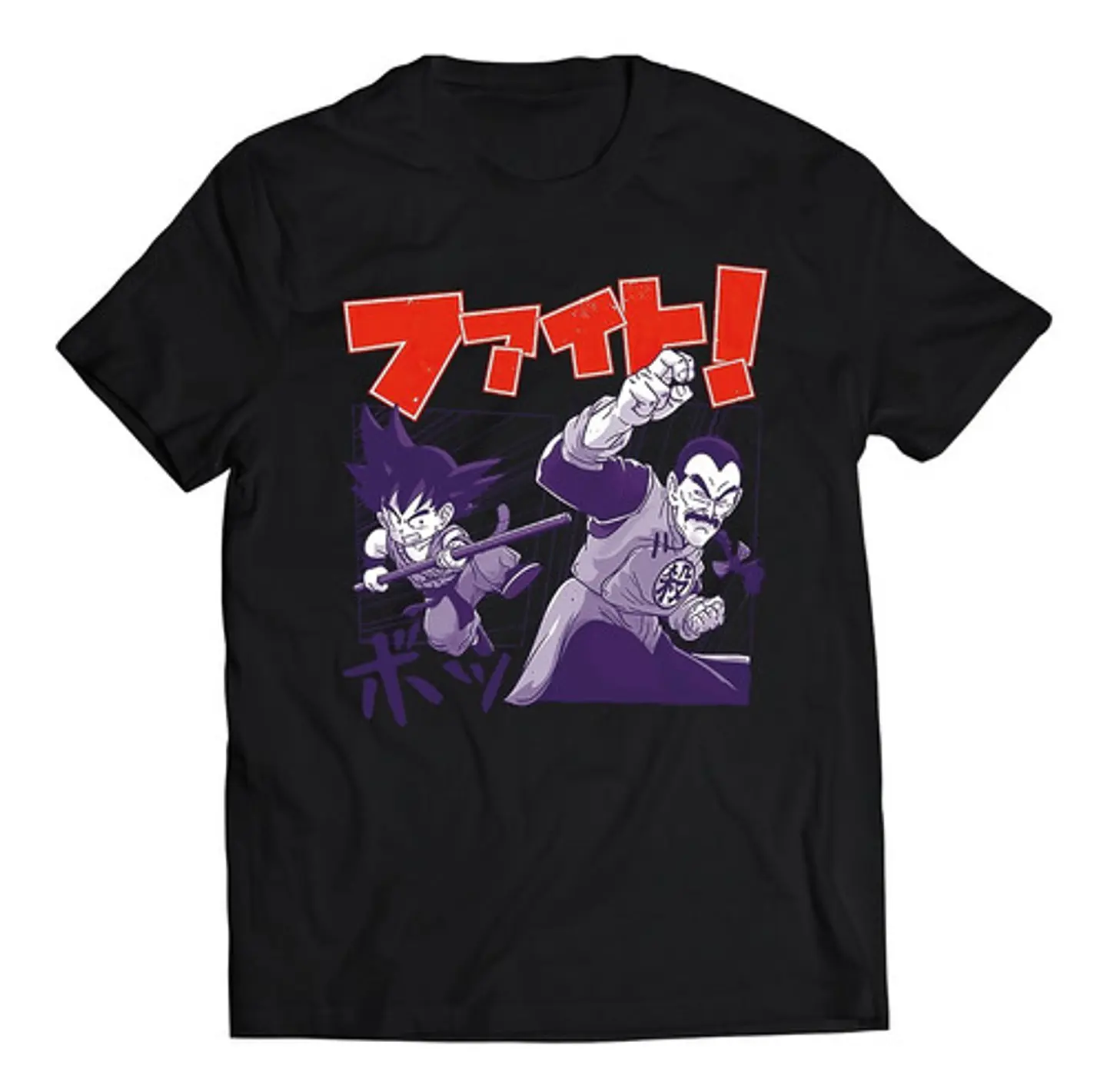 Polera Dragon Ball Goku Vs Tao Pai Pai | Anime Japonés 1