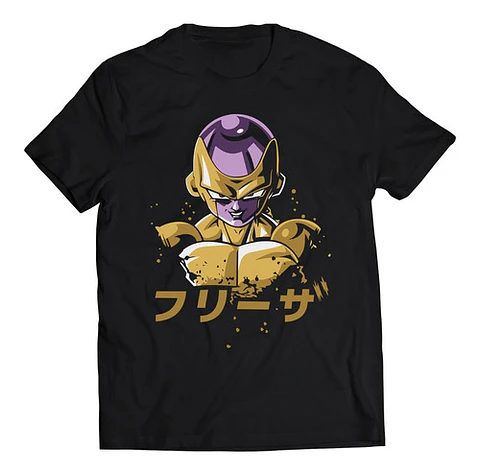 Polera Dragon Ball Freezer Dorado | Anime Japonés