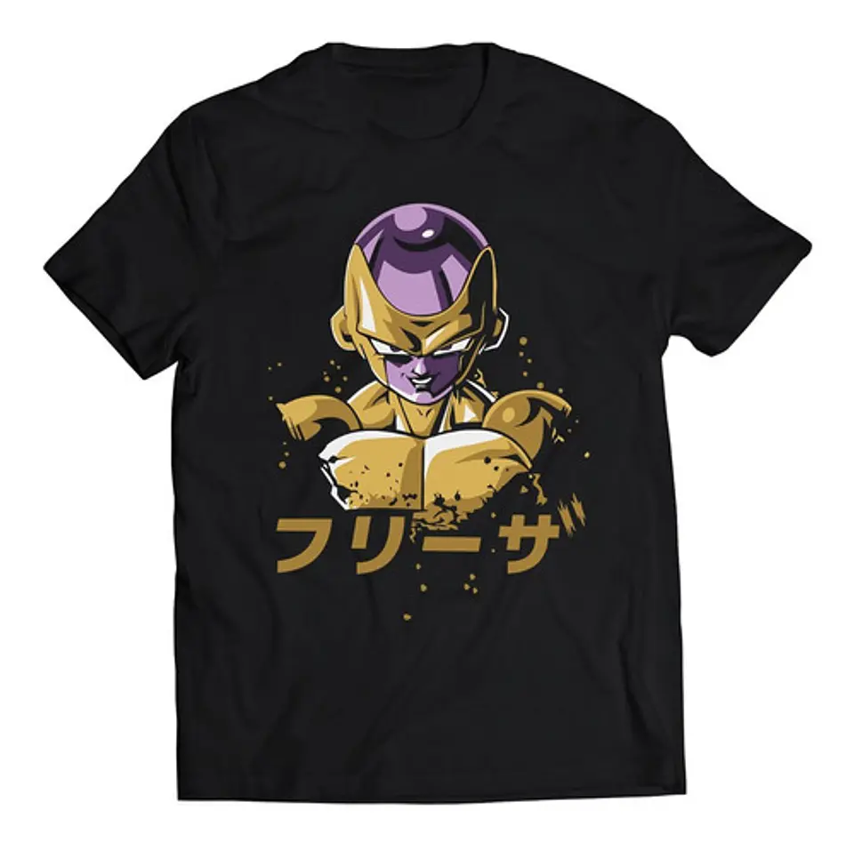 Polera Dragon Ball Freezer Dorado | Anime Japonés 1