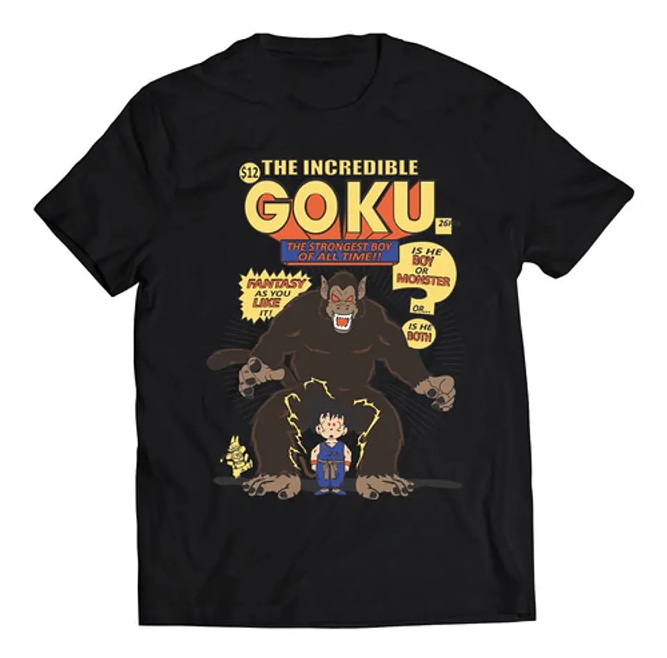 Polera Dragon Ball El Increíble Goku | Anime Japonés 1